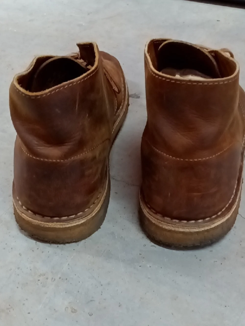 Clark's OG Originals Distressed Oiled Gum Sole Desert Boots Size 13
